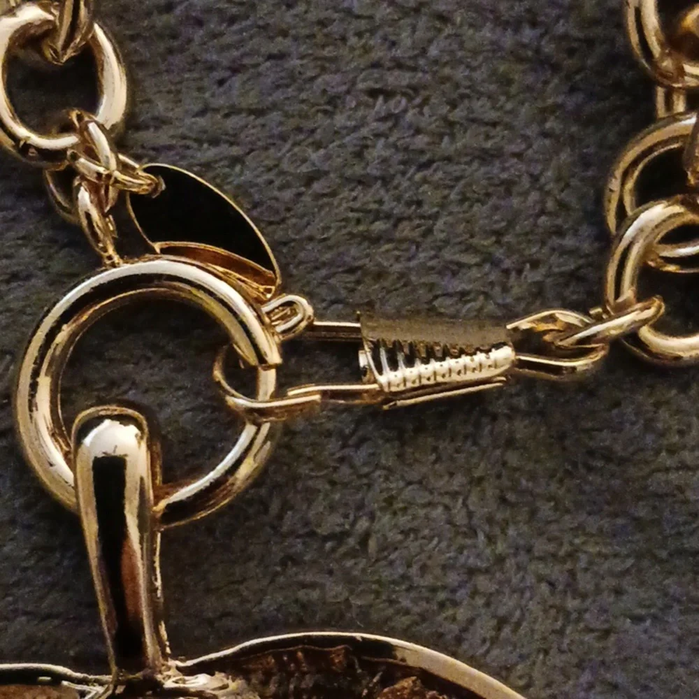 Today Only! New! Thick,large,all gold plated,32in.chain,fashion, necklace! - Picture 6 of 8